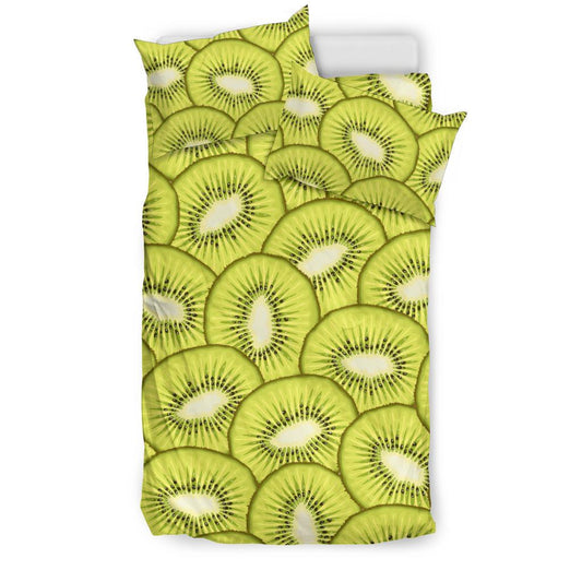 Kiwi Pattern Print Design KW07 Duvet Cover Bedding Set-JORJUNE.COM