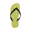 Kiwi Pattern Print Design KW07 Flip Flops-JorJune