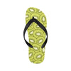 Kiwi Pattern Print Design KW07 Flip Flops-JorJune