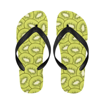 Kiwi Pattern Print Design KW07 Flip Flops-JorJune