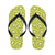 Kiwi Pattern Print Design KW07 Flip Flops-JorJune