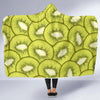 Kiwi Pattern Print Design KW07 Hooded Blanket-JORJUNE.COM