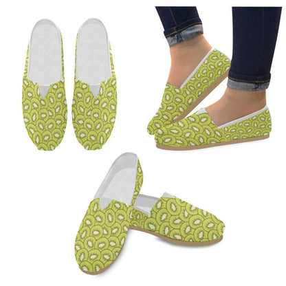 Kiwi Pattern Print Design KW07 Women Casual Shoes-JorJune.com