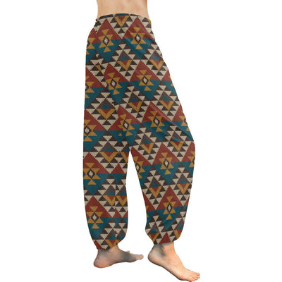 Knit Aztec Tribal Harem Pants