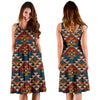 Knit Aztec Tribal Sleeveless Mini Dress