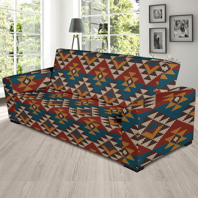 Knit Aztec Tribal Sofa Slipcover-JORJUNE.COM