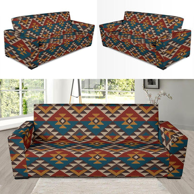 Knit Aztec Tribal Sofa Slipcover-JORJUNE.COM