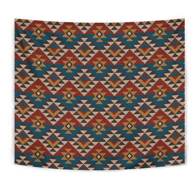 Knit Aztec Tribal Tapestry