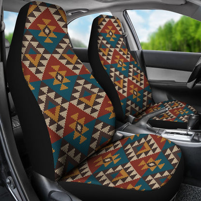 Knit Aztec Tribal Universal Fit Car Seat Covers