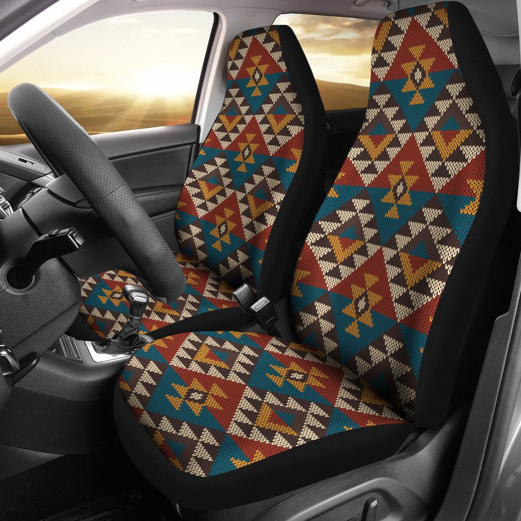 Knit Aztec Tribal Universal Fit Car Seat Covers