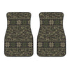 Knit Camouflage Camo Car Floor Mats