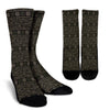 Knit Camouflage Camo Crew Socks