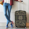 Knit Camouflage Camo Luggage Cover Protector