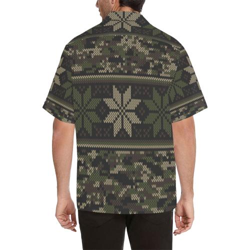 Knit Camo Men Hawaiian Shirt