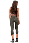 Knit Camo Women Capris