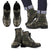 Knit Camouflage Camo Women & Men Leather Boots