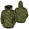 Knit Green Camo Camouflage Print All Over Print Hoodie