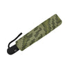 Knit Green Camo Print Automatic Foldable Umbrella