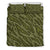 Knit Green Camo Camouflage Print Duvet Cover Bedding Set