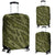 Knit Green Camo Camouflage Print Luggage Cover Protector