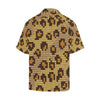 Knit Leopard Print Men Hawaiian Shirt