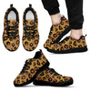 Knit Leopard Print Men Sneakers