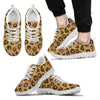 Knit Leopard Print Men Sneakers