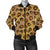 Knit Leopard Print Women Casual Bomber Jacket