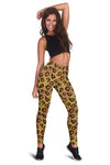 Knit Leopard Print Women Leggings