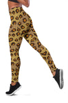 Knit Leopard Print Women Leggings