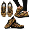 Knit Leopard Print Women Sneakers
