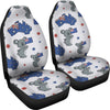 Koala Australia Day Themed Design Universal Fit Car Seat Covers