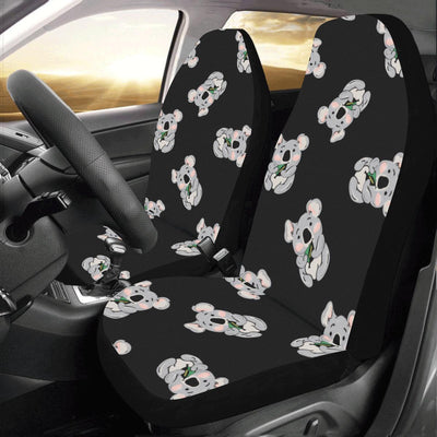 Koala Pattern Print Design 05 Car Seat Covers (Set of 2)-JORJUNE.COM