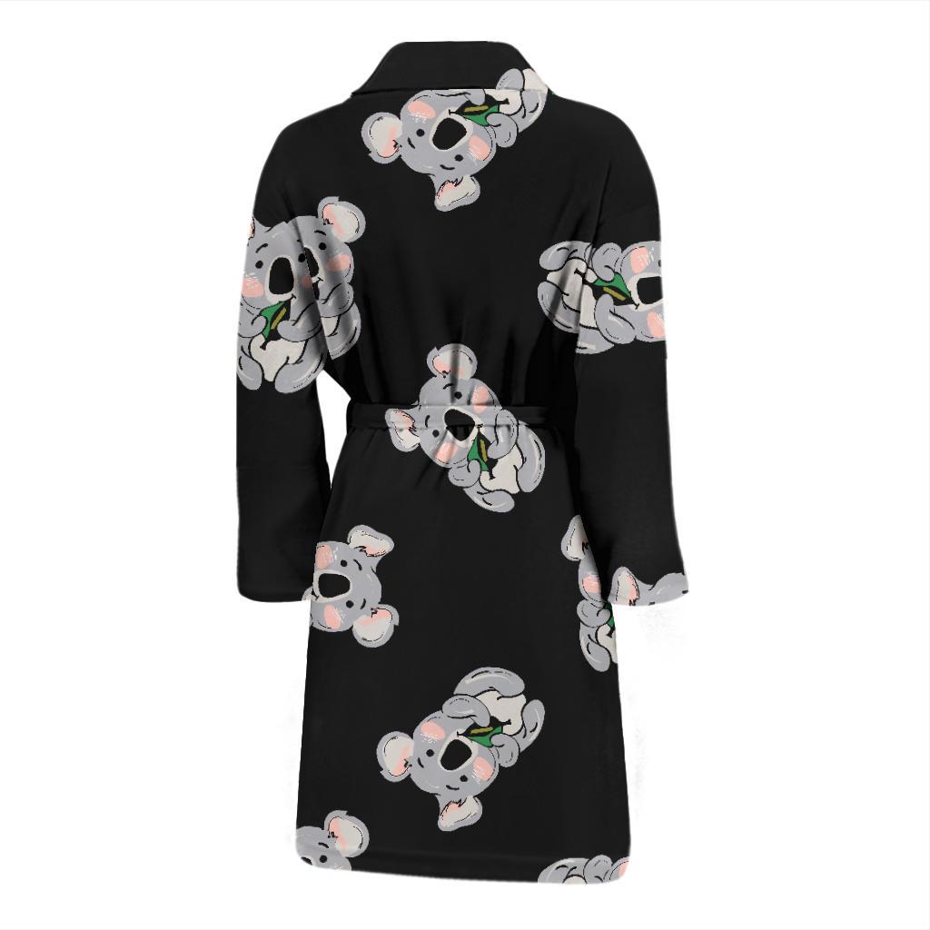 Koala Pattern Print Design 05 Men Bathrobe-JORJUNE.COM