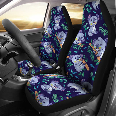 Koala Themed Design Print Universal Fit Car Seat Covers