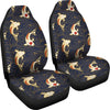 Koi Carp Japanese Design Themed Print Universal Fit Car Seat Covers