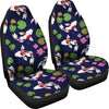 Koi Carp Pattern Design Themed Print Universal Fit Car Seat Covers