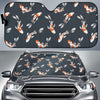 KOI Fish Pattern Print Design 04 Car Sun Shades-JORJUNE.COM