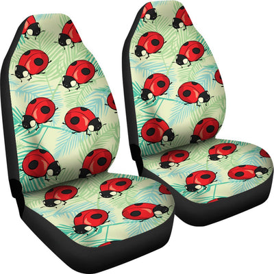 Ladybug Cute Print Pattern Universal Fit Car Seat Covers