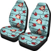 Ladybug Happy Print Pattern Universal Fit Car Seat Covers