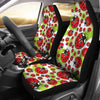 Ladybug With Leaf Print Pattern Universal Fit Car Seat Covers