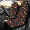 Lava Pattern Print Design 01 Car Seat Covers (Set of 2)-JORJUNE.COM