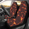 Lava Pattern Print Design 02 Car Seat Covers (Set of 2)-JORJUNE.COM