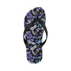 Lavender Dragonfly Pattern Print Design LV03 Flip Flops-JorJune