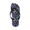 Lavender Dragonfly Pattern Print Design LV03 Flip Flops-JorJune