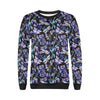 Lavender Dragonfly Pattern Print Design LV03 Women Long Sleeve Sweatshirt-JorJune