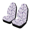 Lavender Pattern Print Design 02 Car Seat Covers (Set of 2)-JORJUNE.COM