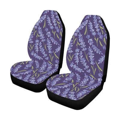 Lavender Pattern Print Design 03 Car Seat Covers (Set of 2)-JORJUNE.COM