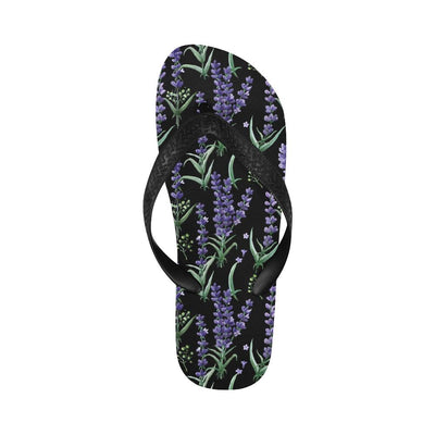 Lavender Pattern Print Design LV01 Flip Flops-JorJune