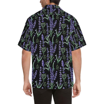 Lavender Pattern Print Design LV01 Men Hawaiian Shirt-JorJune